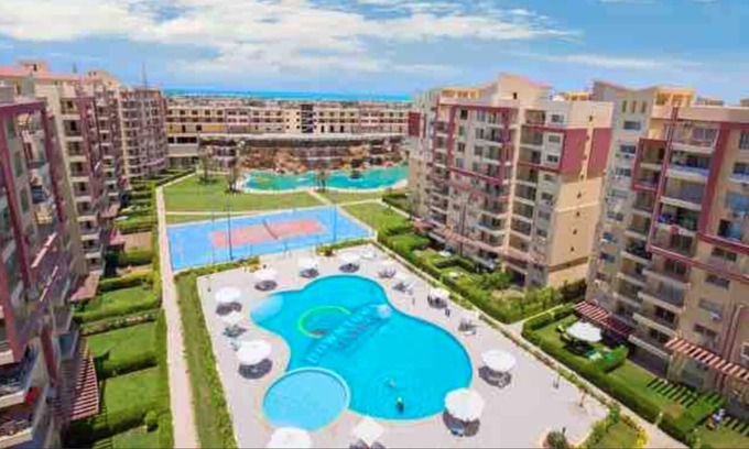 Al-Hammam Station Balnéaire | Sweet 3-bed apartment in a resort at North Coast