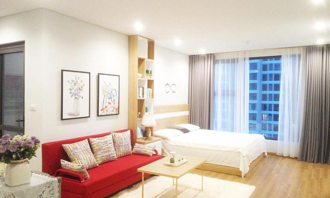 Ha Long Appartement | Sweethome1-Căn hộ 42m2 có bếp, phòng tắm nóng lạnh tại Hạ Long