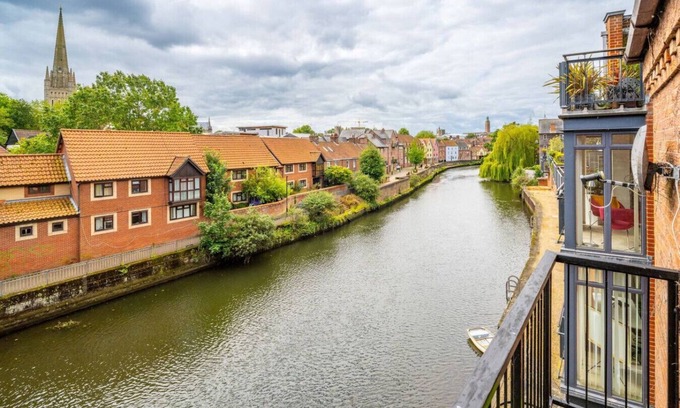 Norwich Appartement | Swift Host | Fishergate 2 bed | River View