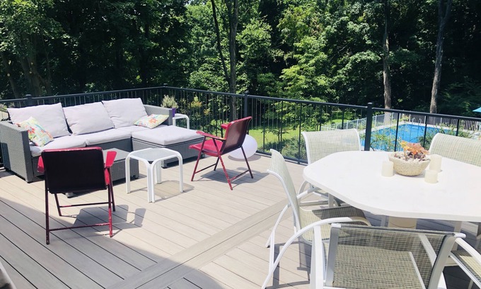 Philipstown Maison | Swimming in the hudson highlands in your own super private woodland sanctuary.