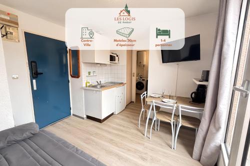 Paray-le-Monial Appartement | T2 23m2 Confort calme Centre ville Paray app 408