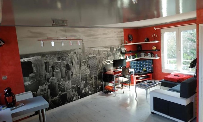 Bourgoin-Jallieu Appartement | T2-42m2-Climatisation, lumière tamisée-garage
