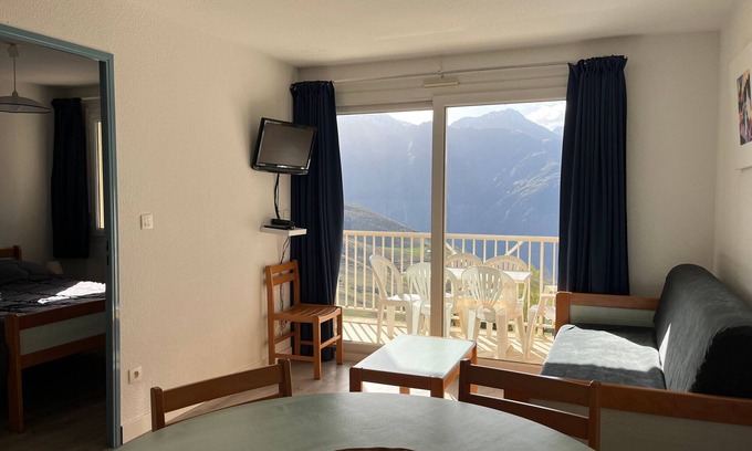 Peyragudes Appartement | Appartement T2 avec balcon, navette gratuite près des pistes à Peyragudes
