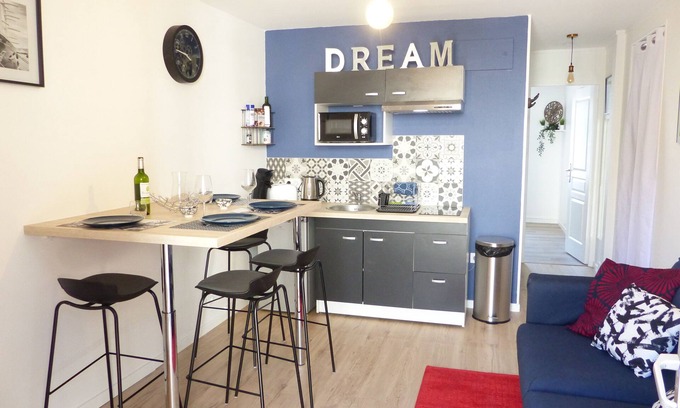 Faubourg-Raines Appartement | T2 L'épicurienne : au pied de la Cité de la Gastronomie et du centre-ville Dijon