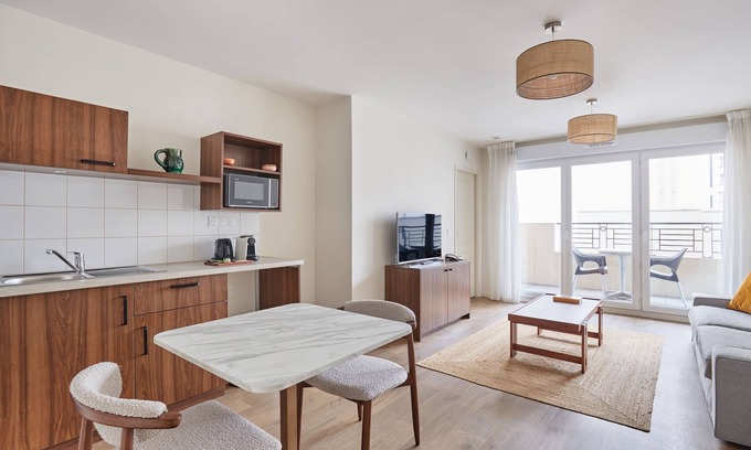 Levallois-Perret Copropriété | T2 moderne | Accès Paris + gare à 5 min
