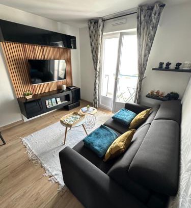 Chateau-d'Olonne Appartement | T2 neuf- Balcon-Vue privilégiée Océan - Sud Ouest