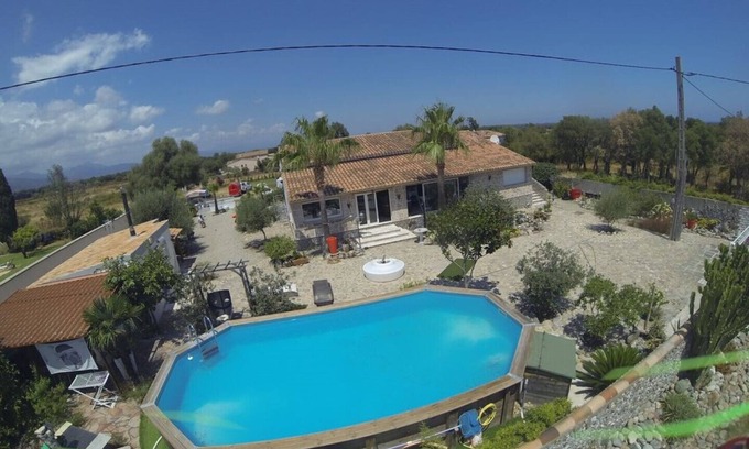 Ventiseri Appartement | Maison T2 Paradisio, piscine privé.