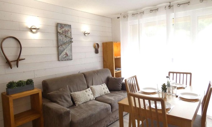 Saint-Lary-Soulan Appartement | T2 pour 4 pers avec balcon à Saint-Lary-Soulan - FR-1-457-244
