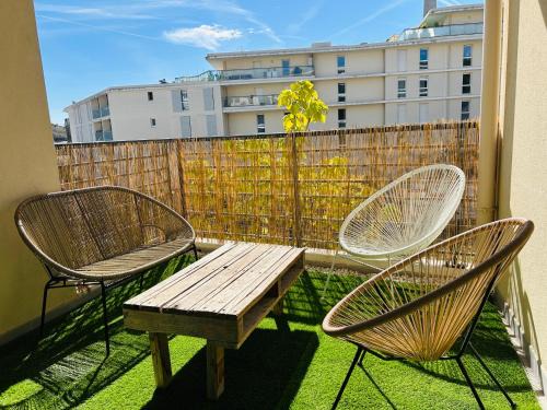 Septemes-les-Vallons Appartement | T2 tout neuf avec Parking à 10km d'Aix et Marseille