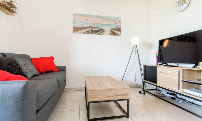 Toulouse South-East Appartement | La loge du Minotaure, cosy, parking et bureaux