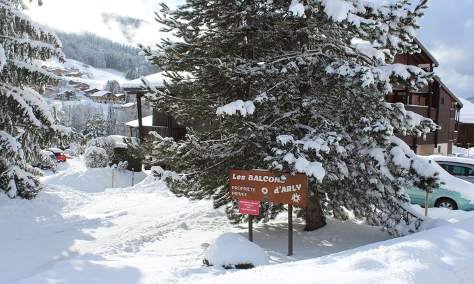 Praz-sur-Arly Appartement | T3 bis duplex apartment with balcony panoramic mountain view