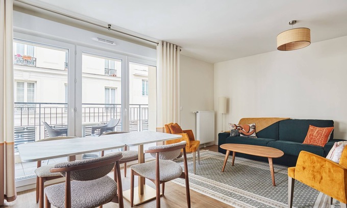 Levallois-Perret Copropriété | T3 spacieux + cuisine | Gare à 5 min, Paris direct