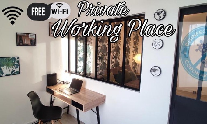 Massy Appartement | T4 Massy TGV by Beds4Wanderlust - 80m2 avec Terrasse et bureau - proche coulée verte - idéal Pro ou Famille