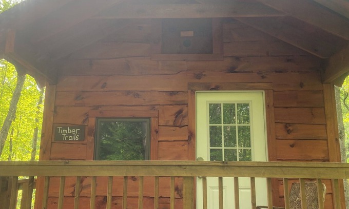 Sand Lake Cabine | Taborton Harvest Timber Trails Unique cabin experience