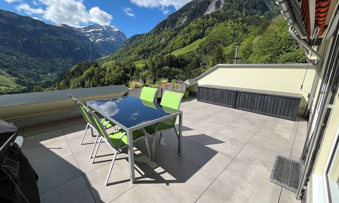 Pfaefers Appartement | Tamina valley panorama, pure alpine feeling!
