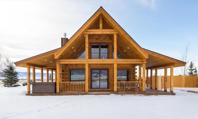 Leigh Creek Estates Maison | Targhee Shadows - Tetons Yellowstone hot tub