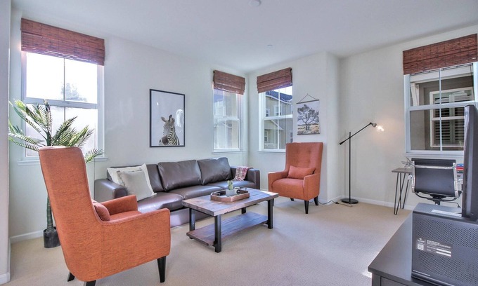 Newhall Maison | Tasteful San Jose 2BR Townhouse w/ Patio, nr Newhall Park, by Blueground