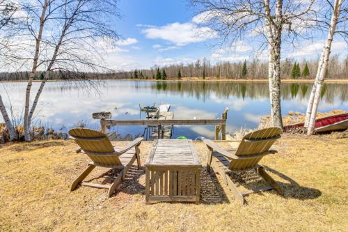 Puposky Maison | Tenstrike Lake House on 60 Acres Hike and Fish!