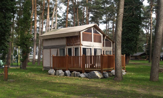 Zutendaal Maison | Tienda lodge con baño a 16 km de Maastricht