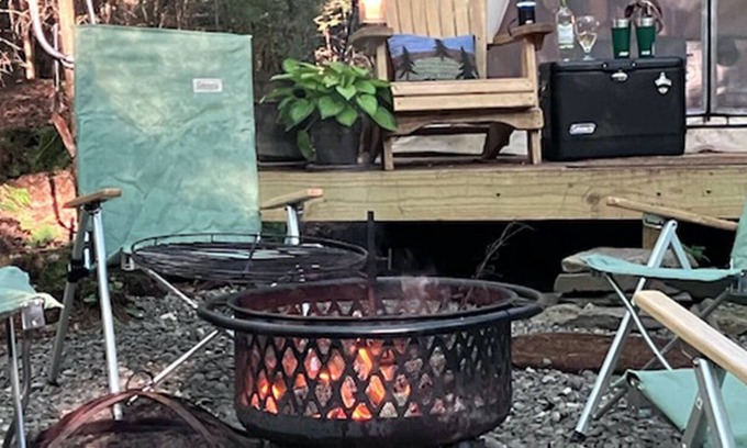 Smithville Flats Location De VR | Tentrr Signature Site - Adirondack - Coleman Outfitted Site