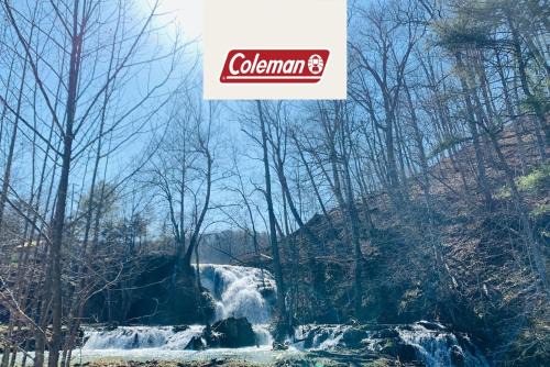 Glace Autre | Tentrr Signature Site - Beaverdam Falls - Top of the Rock - Coleman Outfitted Site