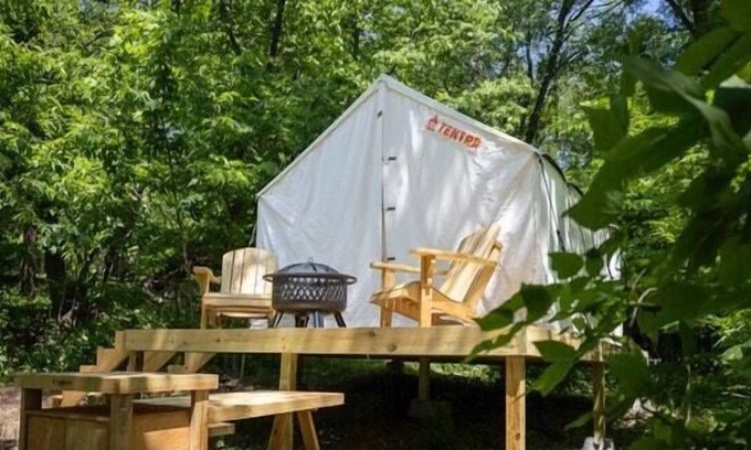 Thurston County Location De VR | Tentrr Signature Site - Hackberry Campsite 2