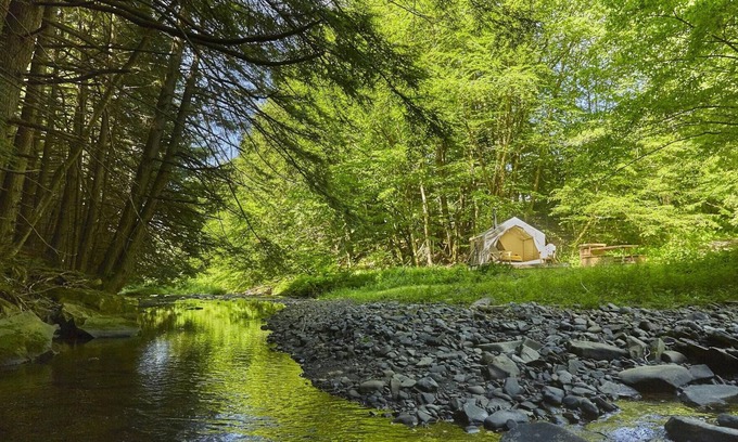 Hancock Location De VR | Tentrr - Sands Creek Camp