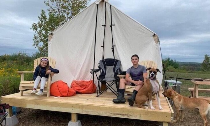 Alpine Location De VR | Tentrr Signature Site - Tall Timber Campground