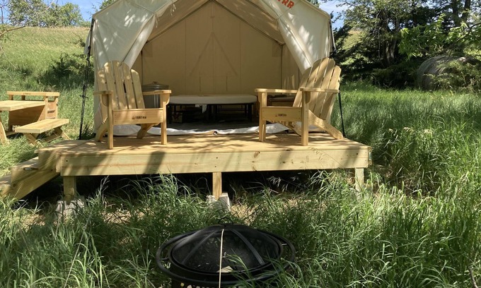 Loup City Location De VR | Tentrr State Park Site - Nebraska Sherman SRA Middle Ridge Meadow F Single C