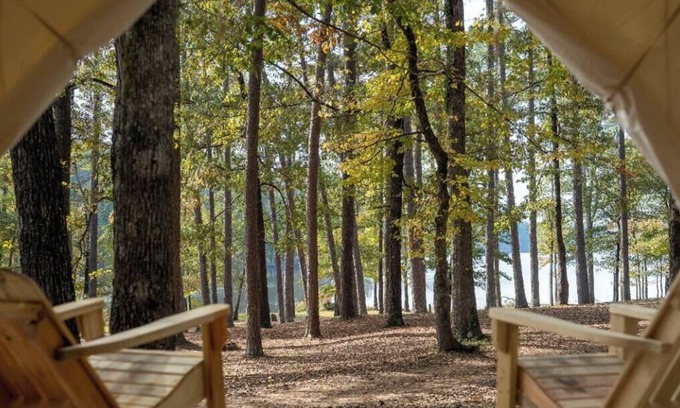 Morton Location De VR | Tentrr State Park Site - Mississippi Roosevelt State Park - I - Single Camp