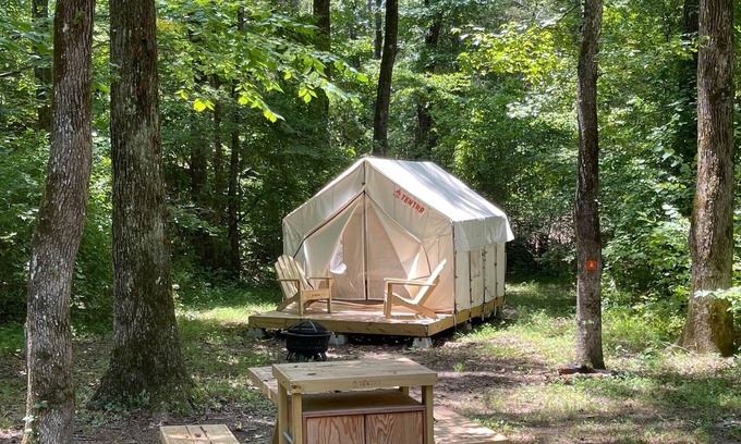 Holly Springs Location De VR | Tentrr State Park Site - Mississippi Wall Doxey State Park - Woodland A - Single