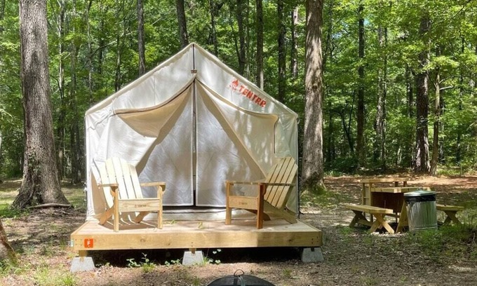 Holly Springs Location De VR | Tentrr State Park Site - Mississippi Wall Doxey State Park - Woodland F - Single