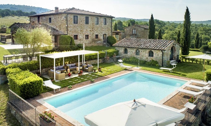 Rapale Villa | Tenuta Valdambra - Neuf Chambres Villa, Couchages 20