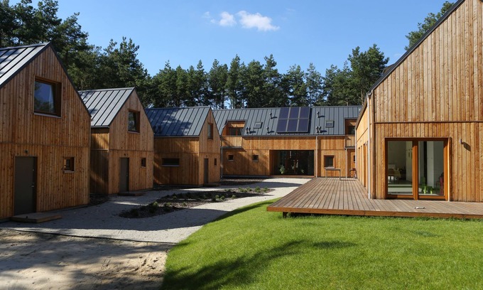 Osjakow Cottage | Cottage 'Terra' dans un petit complexe familial à Forest sur Warta River