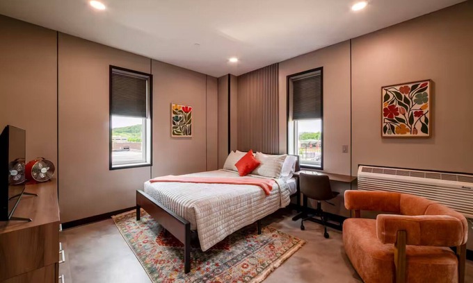 Binghamton Appartement | TerraCotta loft, walk to Binghamton University