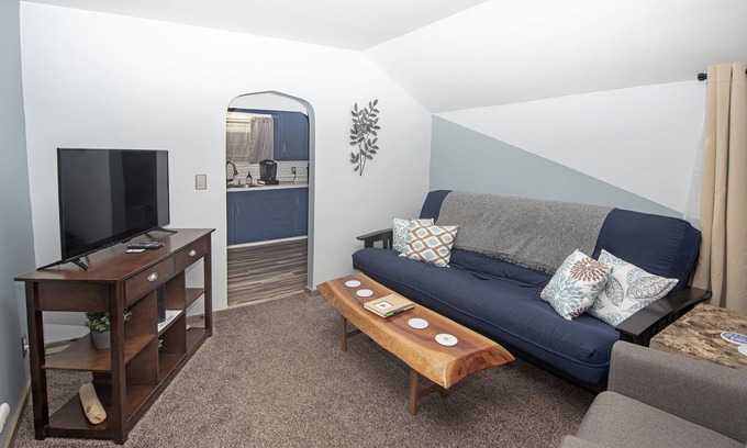 Munising Maison | TH3-Updated Apartment Downtown Munising, Walk to Attractions & Lake Superior