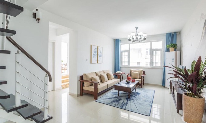 Donggang District Hôtel | The air villa: five high-rise air courtyards - the third bathing beach, the mountain and the sky, the town of dongyi, the forest park, the Ocean Park, ten thousand mouth