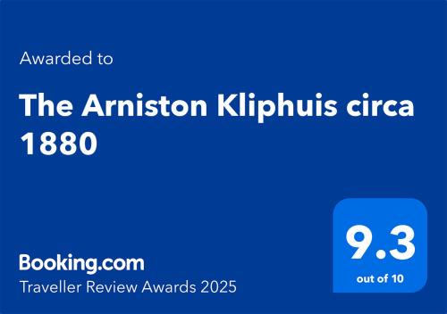 Waenhuiskrans Maison | The Arniston Kliphuis circa 1880