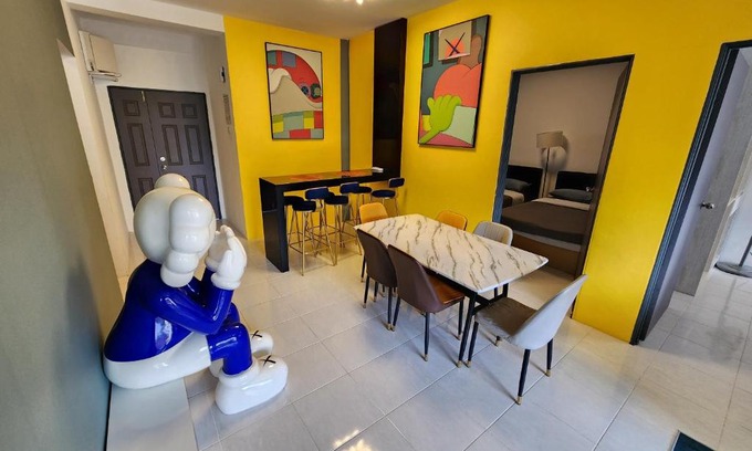Brinchang Appartement | The Art Gallery Emerald Avenue Cameron Highlands 10Pax 828 Wifi