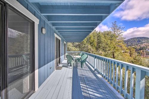 Crestline Maison | The Atomic Squirrel Lodge Lake Gregory Getaway!