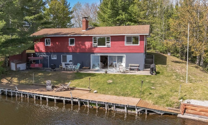 Onaway Maison | The Banks - Rustic and Waterfront! Secluded and Special! Kayaks and Canoes are included for guest use by RedAwning