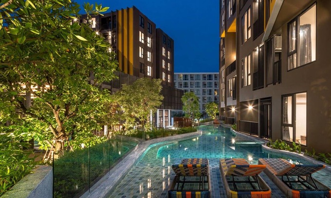 Phuket Copropriété | The Base central premium AAA+ 1BR 2 POOL GYM COWORKING