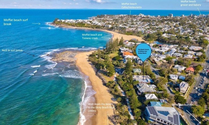 Dicky Beach Appartement | The Beach House Dickey Beach