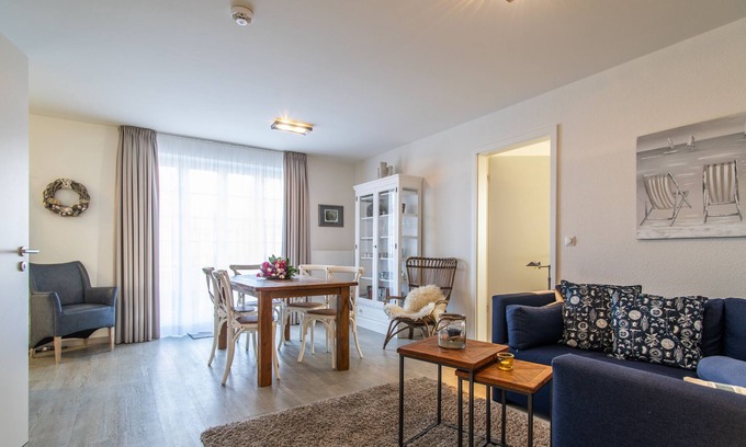 Langeoog Appartement | The beautiful "Sandpiper" vacation apartment in the "Friesengut" on Langeoog