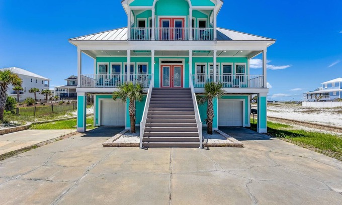 Navarre Beach Maison | The BEST VIEWS with family friendly gameroom!