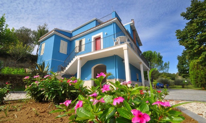Mirabella Imbaccari Maison | La Maison Bleue à Piazza Armerina et Caltagirone -Stanza privé