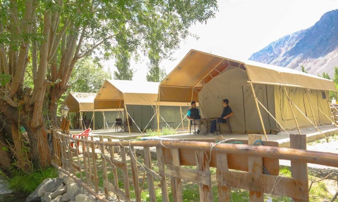 Hunder Cabine | The Brook Camp Hunder Nubra