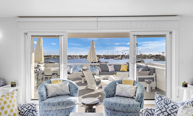 Balboa Island Appartement | Séduisante Balboa Island Bayfront Beach House