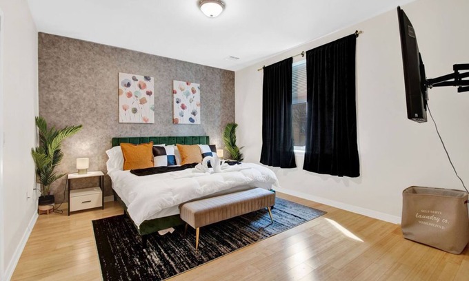 Newark Appartement | The Cozy Comfort. Free Parking . Easy to NYC Access