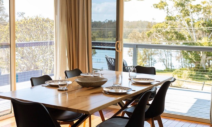 Nambucca Heads Maison | The Cut Mullet - With Water Views